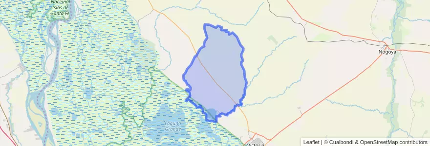 Mapa de ubicacion de Distrito Pajonal.