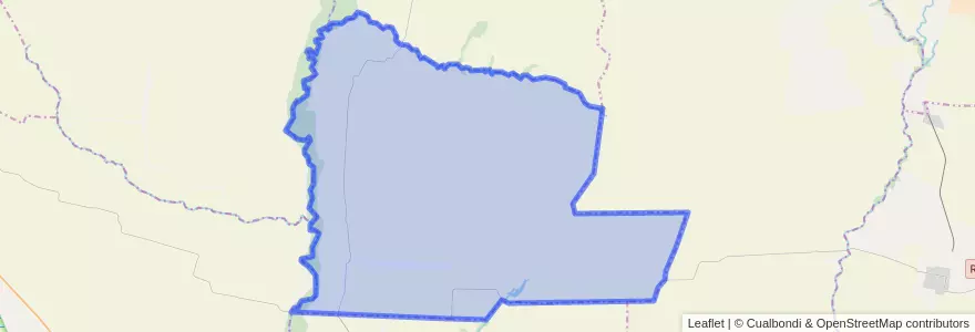 Mapa de ubicacion de Distrito Sauce.