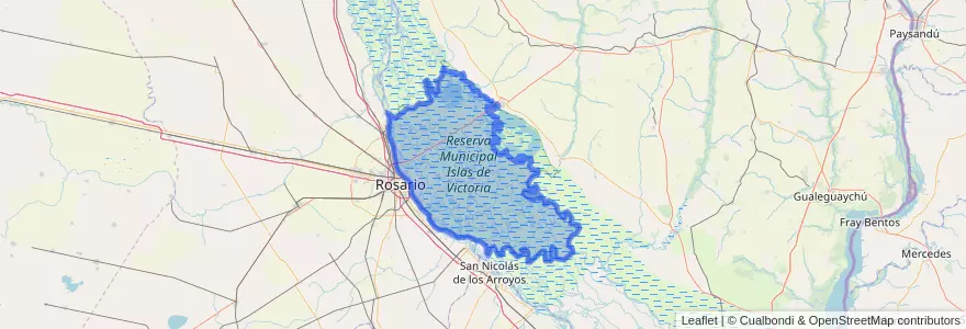 Mapa de ubicacion de Distrito Secciones.