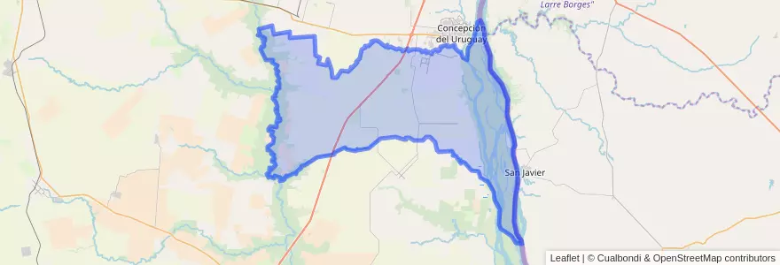 Mapa de ubicacion de Distrito Tala.