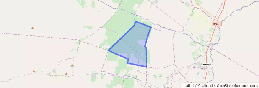 Mapa de ubicacion de Distrito Villa Seca.