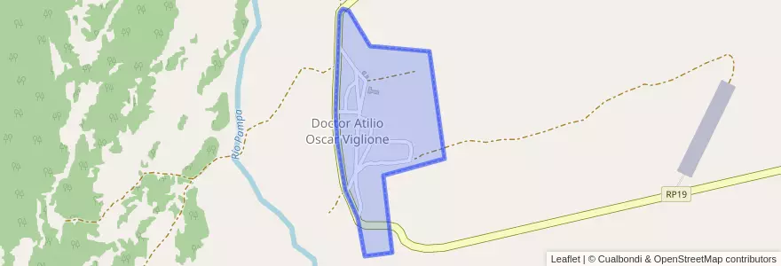 Mapa de ubicacion de Doctor Atilio Oscar Viglione.