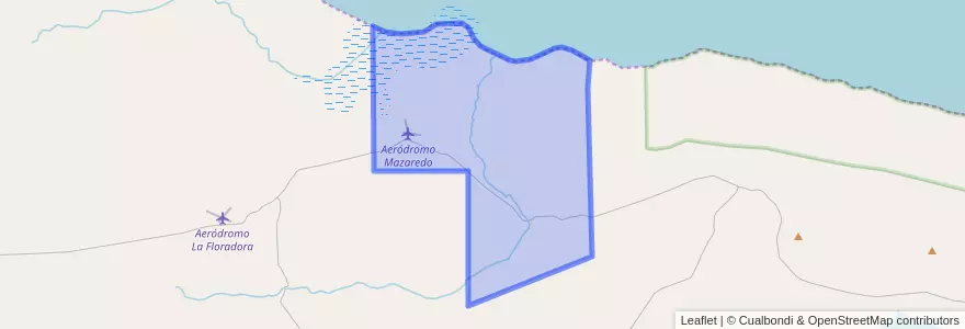 Mapa de ubicacion de Dos Hermanos.