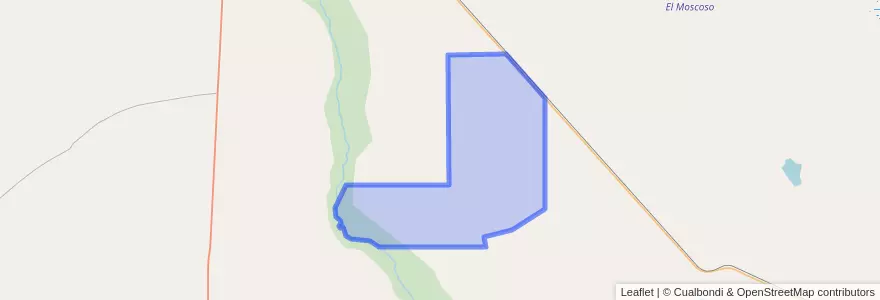 Mapa de ubicacion de El Barbucho.