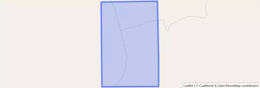 Mapa de ubicacion de El Chara.
