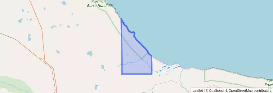 Mapa de ubicacion de El Lobo.