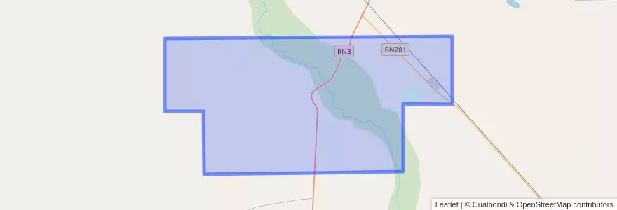 Mapa de ubicacion de El Paso.
