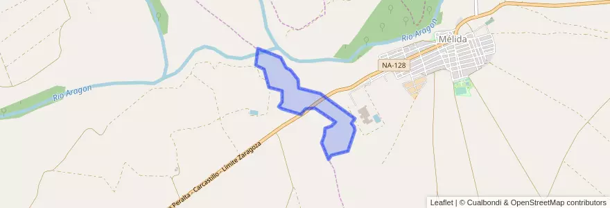 Mapa de ubicacion de Facería 108.