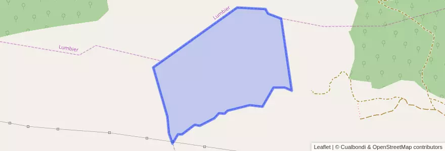 Mapa de ubicacion de Facería 11.