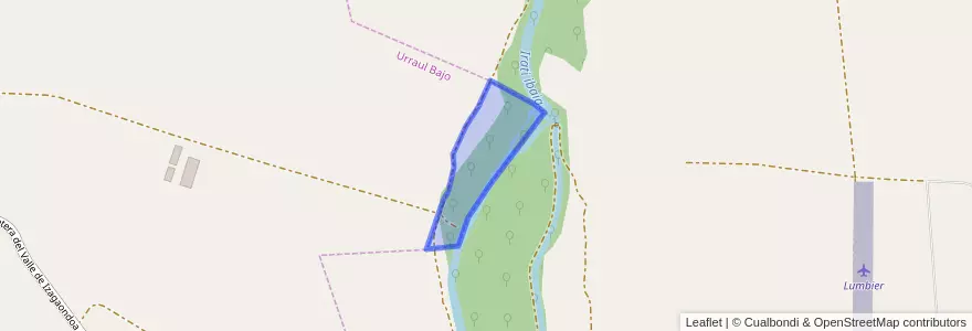 Mapa de ubicacion de Facería 14.