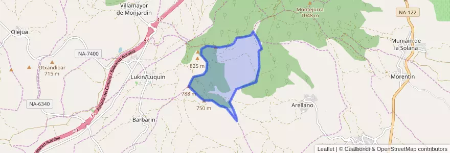 Mapa de ubicacion de Facería 29.