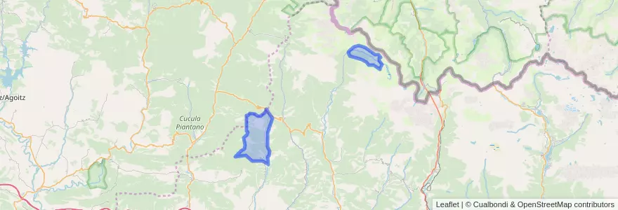 Mapa de ubicacion de Fago.