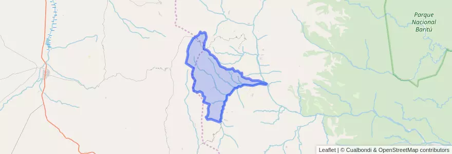 Mapa de ubicacion de Finca El Potrero.