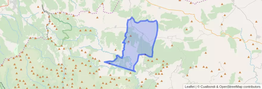Mapa de ubicacion de Galve de Sorbe.