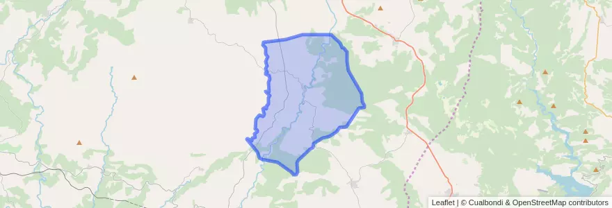 Mapa de ubicacion de Garaballa.