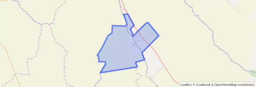 Mapa de ubicacion de General Ramírez.