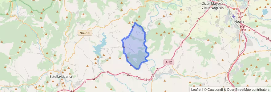 Mapa de ubicacion de Guirguillano/Girgillao.