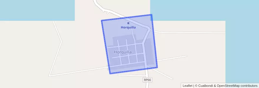 Mapa de ubicacion de Horquilla.