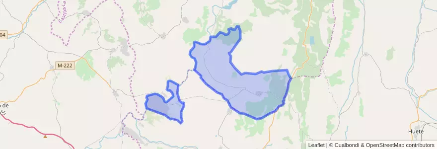 Mapa de ubicacion de Illana.
