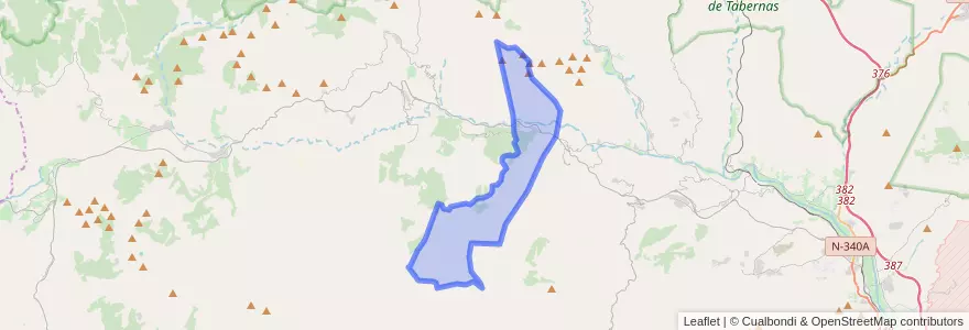 Mapa de ubicacion de Instinción.