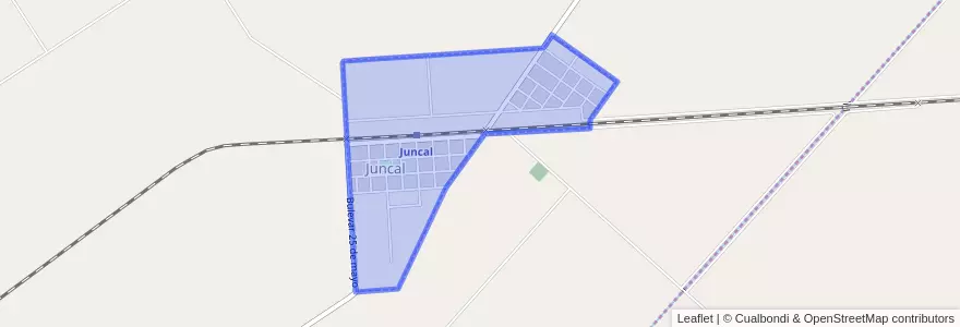 Mapa de ubicacion de Juncal.