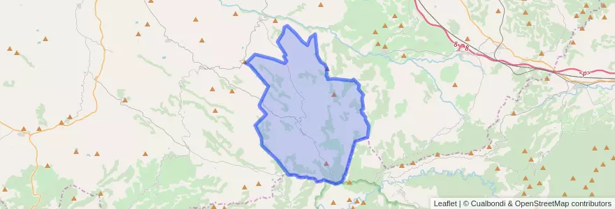 Mapa de ubicacion de Juncosa.