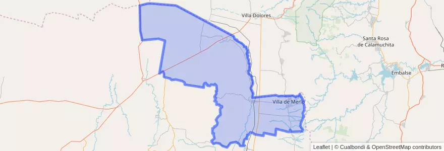 Mapa de ubicacion de Junín.