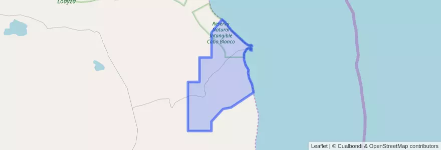 Mapa de ubicacion de La Aguada.