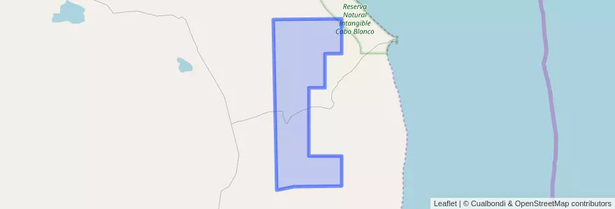 Mapa de ubicacion de La Estrella.