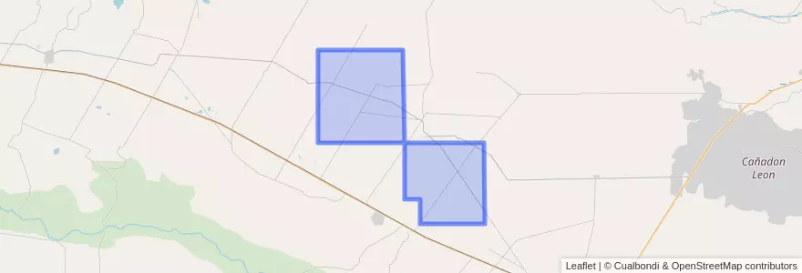 Mapa de ubicacion de La Felisa.