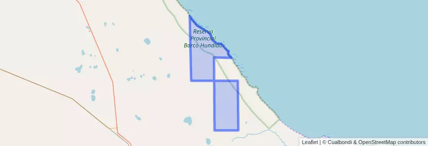 Mapa de ubicacion de La Flor.