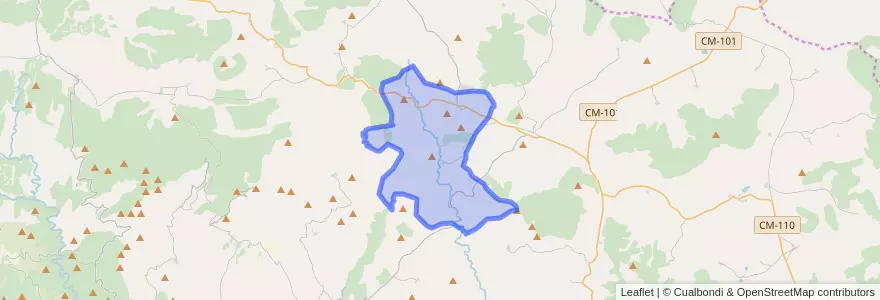 Mapa de ubicacion de La Miñosa.