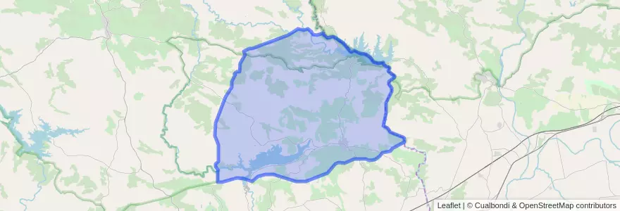 Mapa de ubicacion de La Puebla de los Infantes.