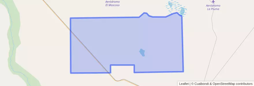 Mapa de ubicacion de La Rivera.