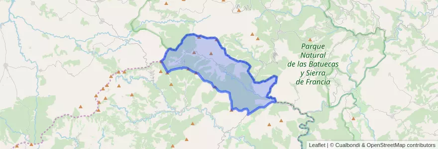 Mapa de ubicacion de Ladrillar.