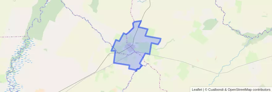 Mapa de ubicacion de Larroque.