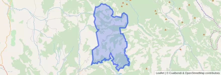Mapa de ubicacion de Las Majadas.