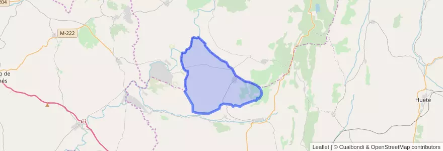 Mapa de ubicacion de Leganiel.