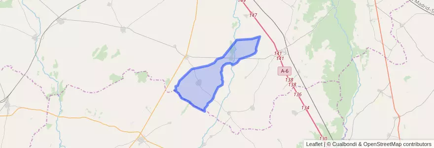 Mapa de ubicacion de Lomoviejo.