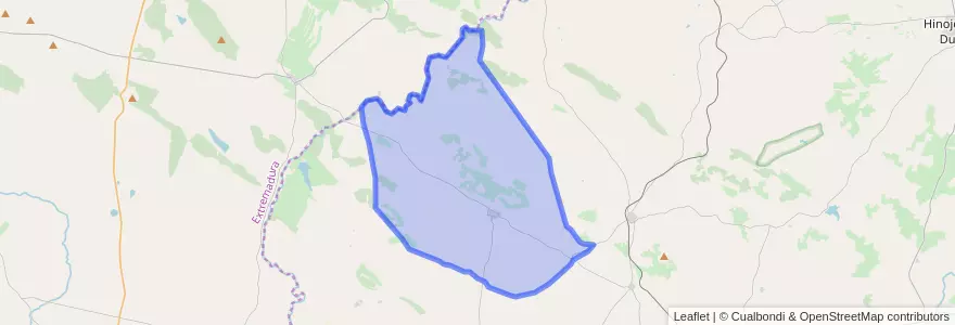 Mapa de ubicacion de Los Blázquez.