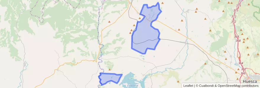 Mapa de ubicacion de Loscorrales.