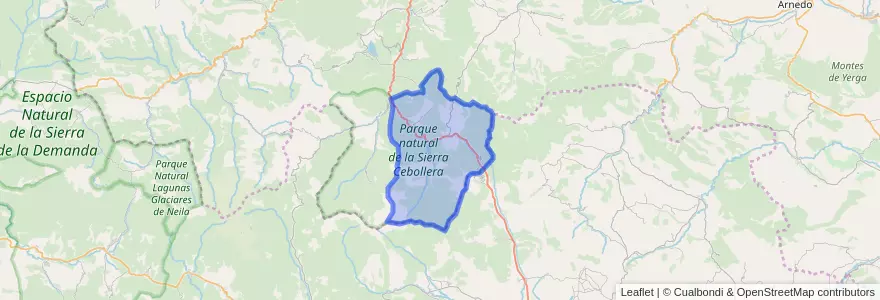 Mapa de ubicacion de Lumbreras.
