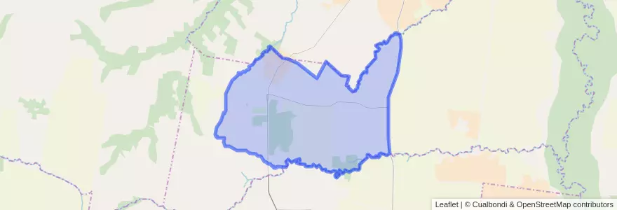 Mapa de ubicacion de Maciá.