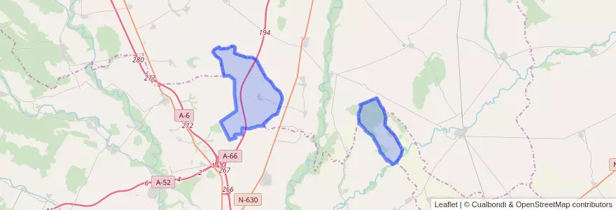 Mapa de ubicacion de Matilla de Arzón.