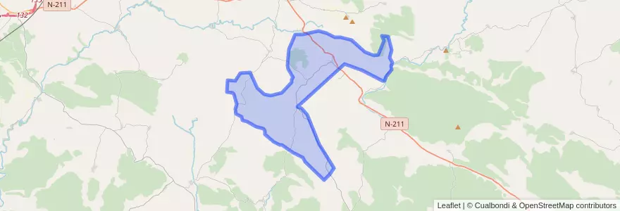 Mapa de ubicacion de Mazarete.