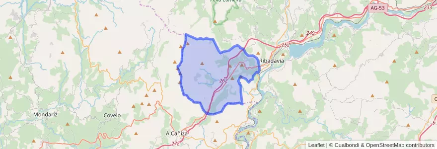 Mapa de ubicacion de Melón.