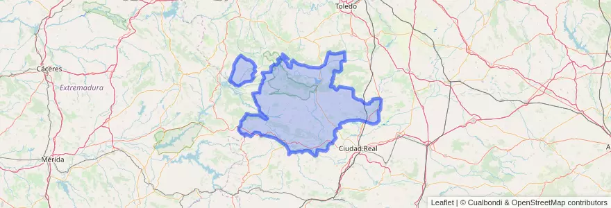 Mapa de ubicacion de Montes.