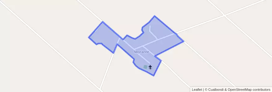 Mapa de ubicacion de Morante.