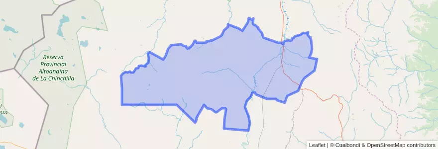 Mapa de ubicacion de Municipio de Abra Pampa.