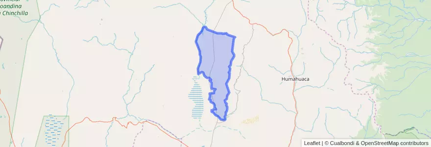 Mapa de ubicacion de Municipio de Abralaite.